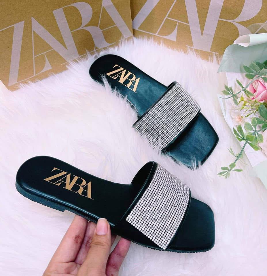 Mules Zara avec strass
