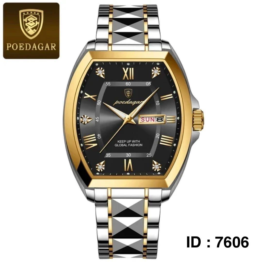 Montre avec un cadran noir