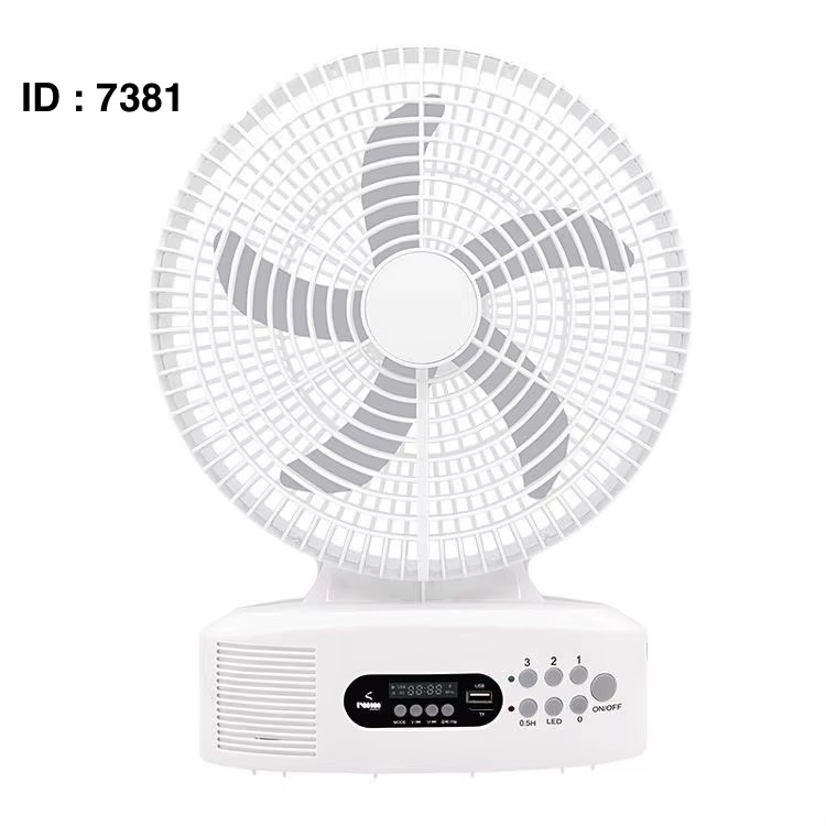 Ventilateur rechargeable