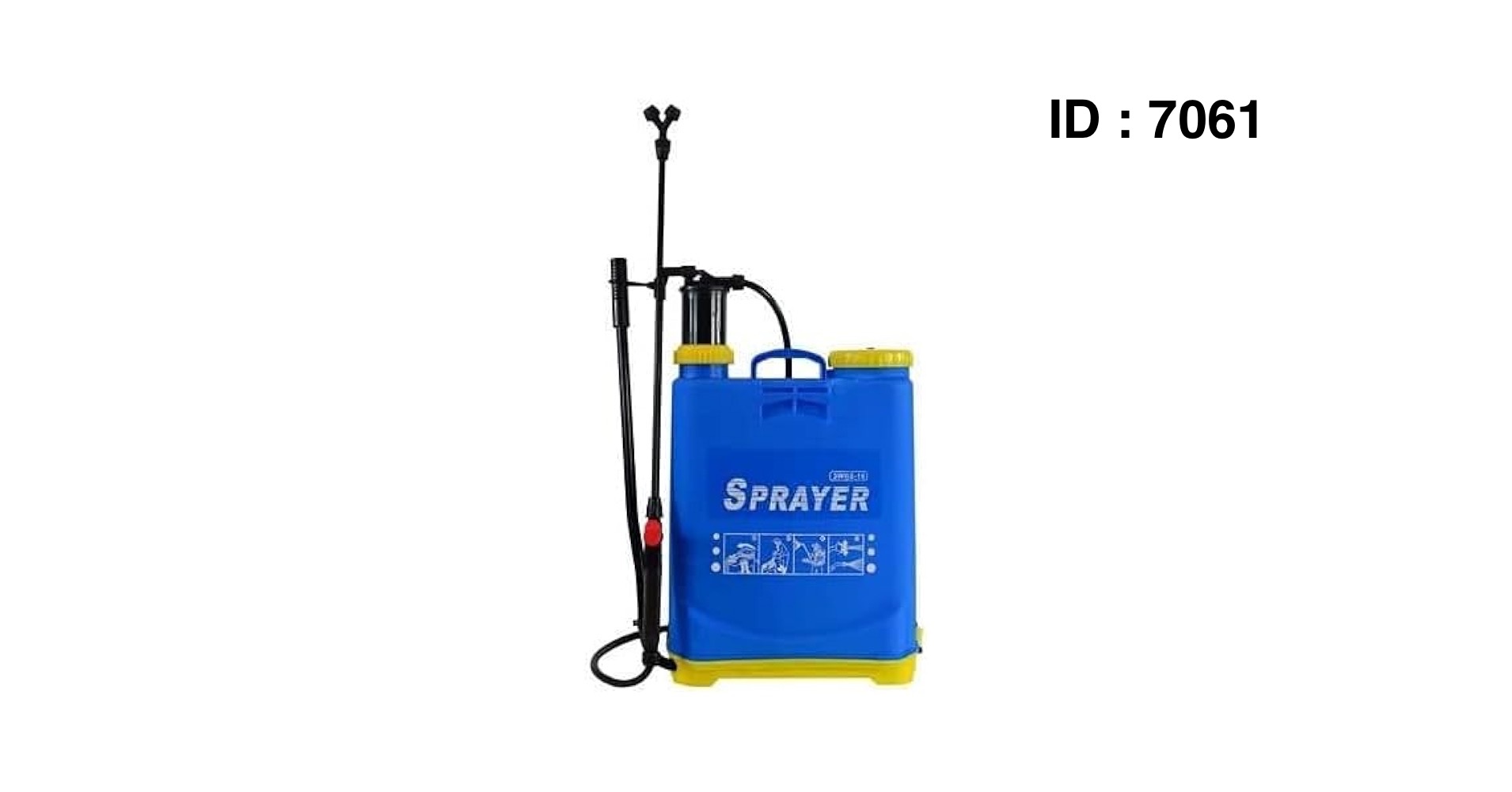 Pulvérisateur manuel sac à dos