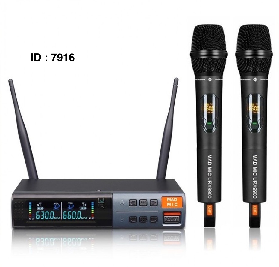 Système de microphone sans fil professionnel