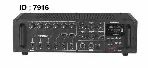 Amplificateur deux zones